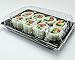 Katgely # 10 Sushi Trays with Lids (Pack of 50)