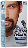 Just For Men Brush-In Color Mustache & Beard - Darkest Brown