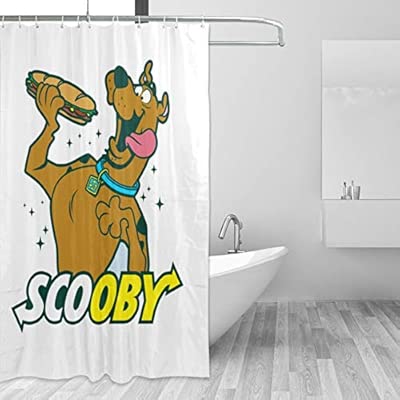 Amazon Com Scooby Doo Shower Curtain Set With 12 Hooks Polyester