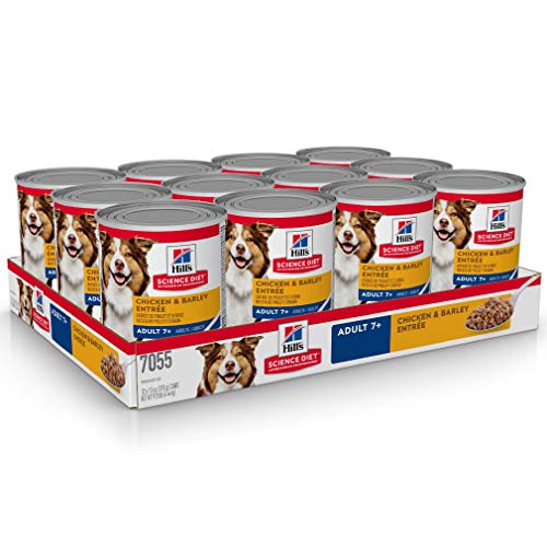 Hill's Science Diet Wet Dog Food, Adult 7+ for Senior Dogs,  13 oz Cans, 12 Pack - //medicalbooks.filipinodoctors.org
