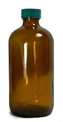 Qorpak GLC-01977 Type III Glass Boston Round Bottle
