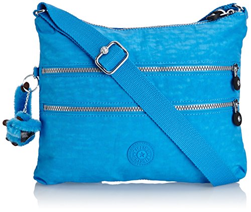 Kipling Womens Alvar Crossbody Bag Sky Blue