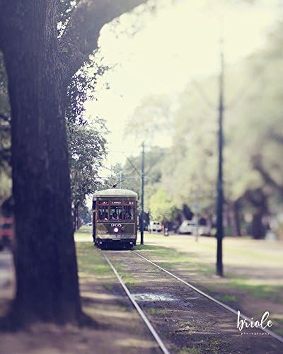 New Orleans Louisiana Street Car Photograph"St. Charles Ave."