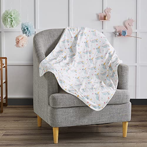 Mon Lapin Baby Blanket Super Plush Receiving Blanket for Boy or Girl