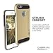 Caseguru Armor Guard Slim Fit Case for iPhone 6 PLUS / iPhone 6S PLUS (5.5 Inch) [STAND FEATURE] - Gold Dust