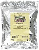 Starwest Botanicals Organic Turmeric Root Powder, 1 lb. (Pack of 3)