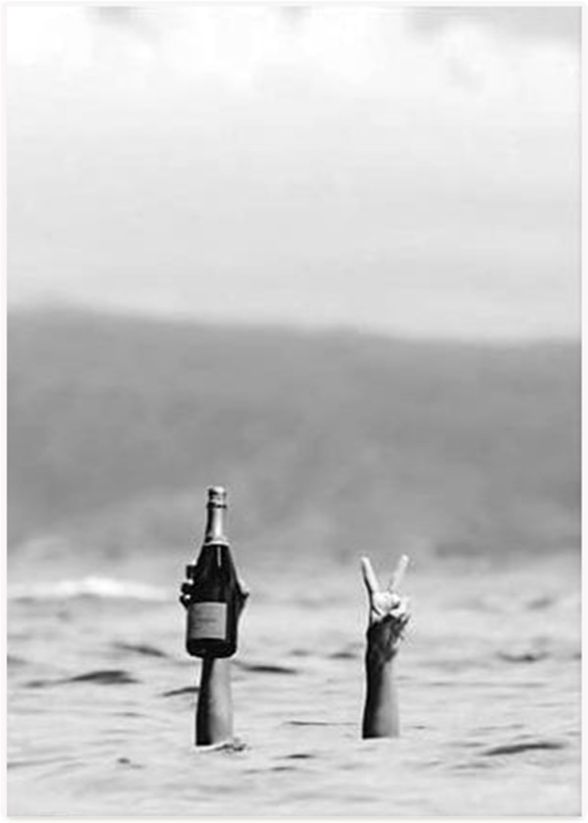 MKHFUW Canvas Wall Art Black and White Photo Feminist Poster Trendy Girl Fashion Home Wall Decor - No Frame (Photo-05, 60x90cm*1)