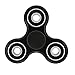 SigmaGo 2 Pack Fidget Spinner with Premium Ceramic Bearings-Durable Finger Spinner Tri-spinner Fidget Toy for Stress and Anxiety Relief (White and Black)