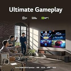 LG OLED evo C HDR 4K Smart OLED TV with Deco Gear