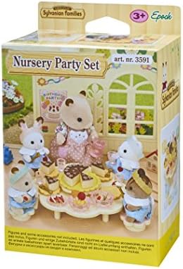 sylvanian nursery party set