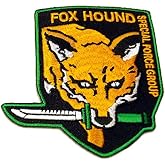 Fox Hound Phantom Special Force Iron on Patch