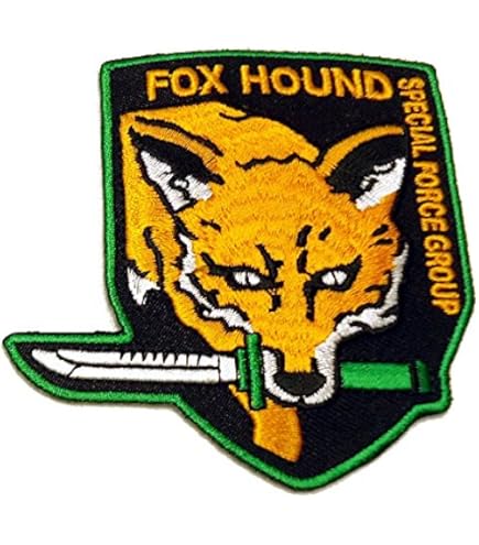 Amazon.com: Metal Gear Solid Foxhound Iron on Patch Solid