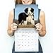 2024 2025 Border Collie Calendar - Dog Breed Monthly Wall Calendar - 12 x 24 Open - Thick No-Bleed Paper - Giftable - Academic Teacher's Planner Calendar Organizing & Planning - Made in USA