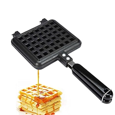 Amazon.com: Old Fashioned Waffle de molde para hornear, DIY ...