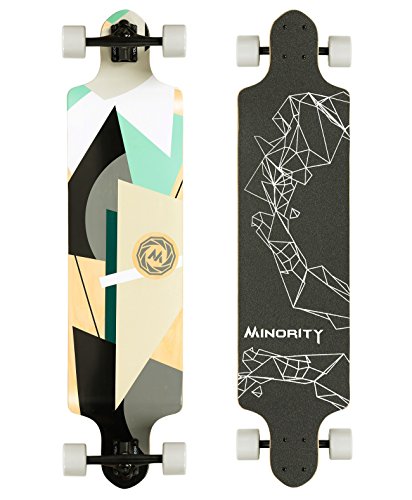 MINORITY Downhill Maple Longboard 40-inch Drop Deck (Geometry)