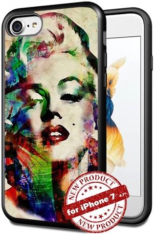 Marilyn Monroe Pictures Art Apple iPhone 7 Case Design Cover Slim Rubber Case