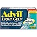 Advil Liqui-Gels Minis Temporary Pain Reliever/Fever Reducer Liquid Filled Capsule, 200mg Ibuprofen, 80 Count