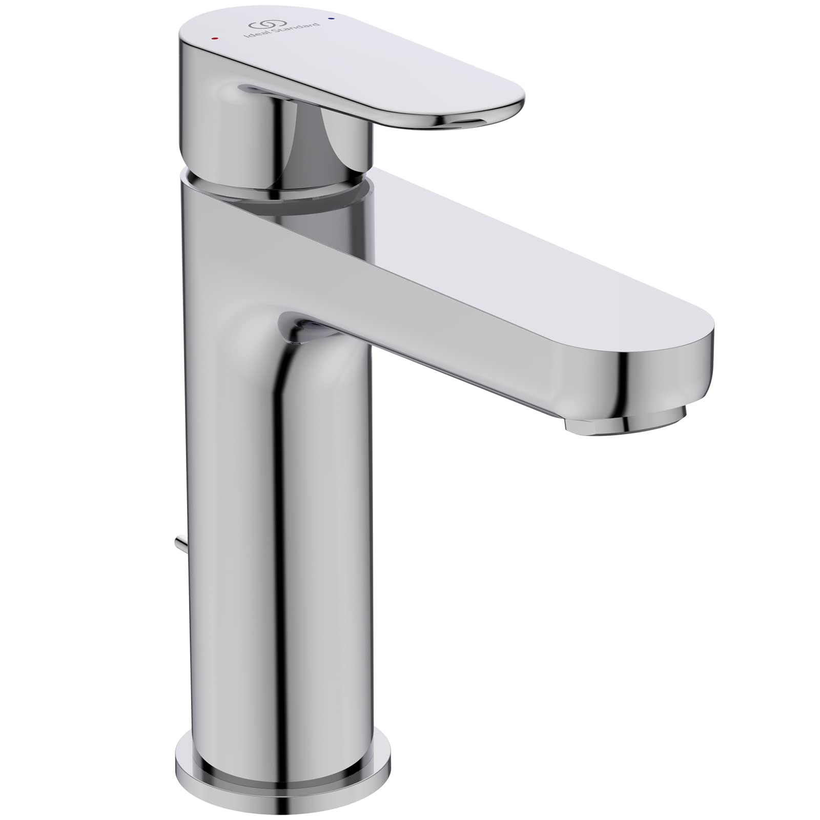 Ideal Standard BC699AA Cerafine O Washbasin Mixer, with Metal Waste, Chrome