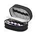 10-Bottle Essential Oil Carry Case for 5ml, 10ml, 15ml, and 10ml Roll-on Bottles