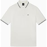 Armani Exchange Mens Regular Fit Small Logo Cotton Polo