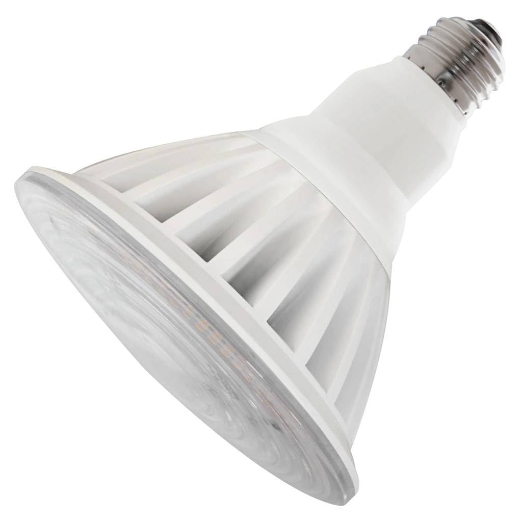 Photo 1 of Feit Electric PAR38 LED Light Bulb, 325W Equivalent, Outdoor Flood Light Bulb, Non Dimmable, 13 Year Life, 5000 Lumens, 5000k Daylight, E26 Base, Damp Rated, High Lumen, PAR38/5000/5K/LED