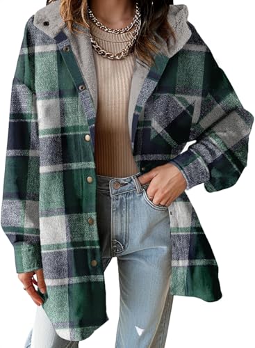 Dokotoo Flannel Shirt Jacket