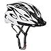 GIORO Ultralight Adult Cycling Bike Helmet for Men Women Specialized Road Urban Mountain Bicycle Safety Protection Certified with Removable Visor and Quick Release Adjustable Strap (Black & White)