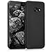 kwmobile Chic TPU Silicone Case for the Samsung Galaxy A3 (2017) in black matt