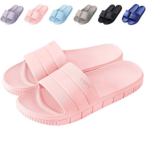Clootess shower shoes bath slipper slides sandal for wo…