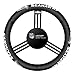 Fremont Die NFL Seattle Seahawks Leather Steering Wheel Cover, One Size, Black