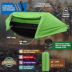 WintMing Hammock with Mosquito Net and Rain Fly