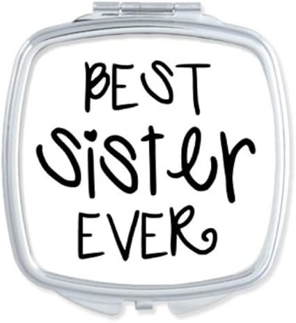Diythinker Famille Amour Bless Meilleure Soeur Ever Mots Citations Place Maquillage Compact Miroir De Poche Miroirs Mignon Petit Cadeau Portable A La Main Amazon Fr Cuisine Maison
