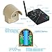 1/4 Mile Hosmart Rechargable Driveway Alarm Wireless Sensor System & Driveway Sensor Alert System Weatherproof Security Outdoor Motion Sensor & Detector