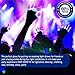 ETCBUYS Light Gloves-Finger LED Gloves Flashing Lights 6 Different Modes