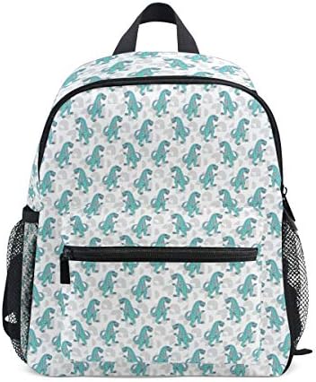 Mini Kids Backpack Spooktacular Creations Dinosaur Blue Fashion Elementary Book Bag