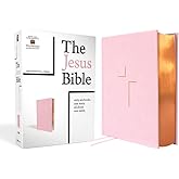 The Jesus Bible, NIV Edition, Leathersoft over Board, Pink, Comfort Print