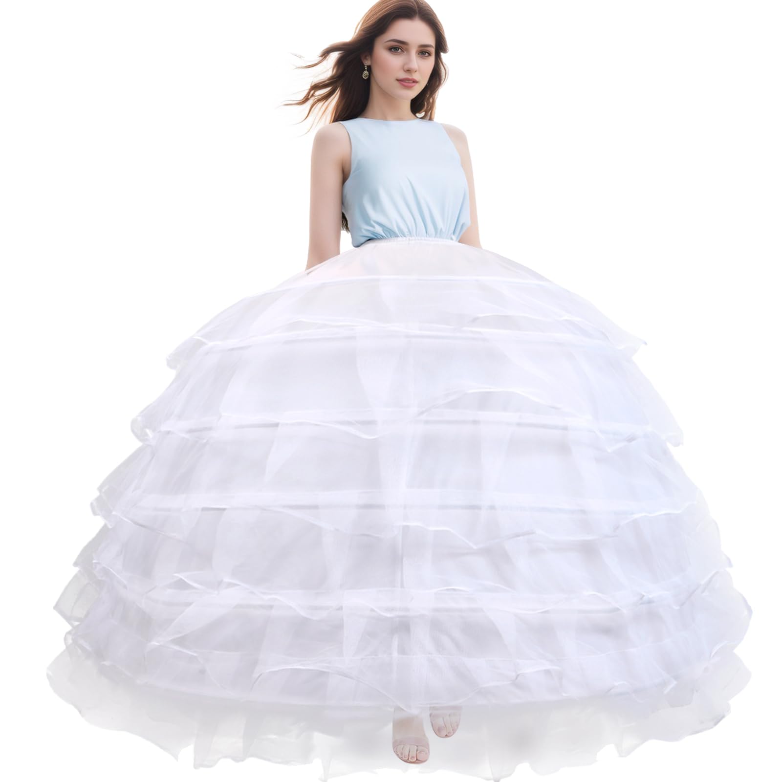 Wedding Crinoline | Hoop Skirt | Ball Gown Skirt | Crinoline Skirt