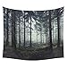 Xinhuaya Woodland Wall Art Home Decor Retro Vintage Style Forest with Sunlight Tree Branches Tapestry Wall Hanging Art Sets