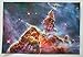 New Horizon Aviation, LLC Black Light Reactive Mystic Mountain Carina Nebula