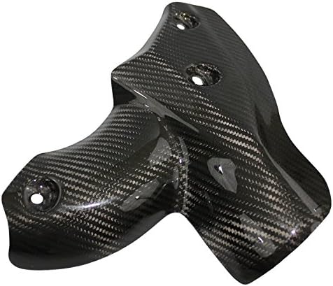 Carbon Fiber Racing, DSD143100CF, 100% Carbon Fiber Ducati Streetfighter Exhaust Heat Shield