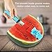 Watermelon Slicer Watermelon Windmill Cutter 2019 Updated Watermelon Cube Slicer Melon Cuber Cutter Fruit Knife Kitchen Gadgets with 4 Pack Free Fruit Forks & 1 Spoon