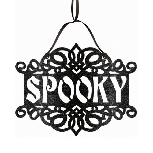 amscan International Co Glitter with Ribbon Hanger