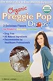 Three Lollies - Organic Preggie Pop Drops for Morning Sickness in 3 Flavors, Sour Raspberry, Sour Lemon, and Green Apple - 1 Pack