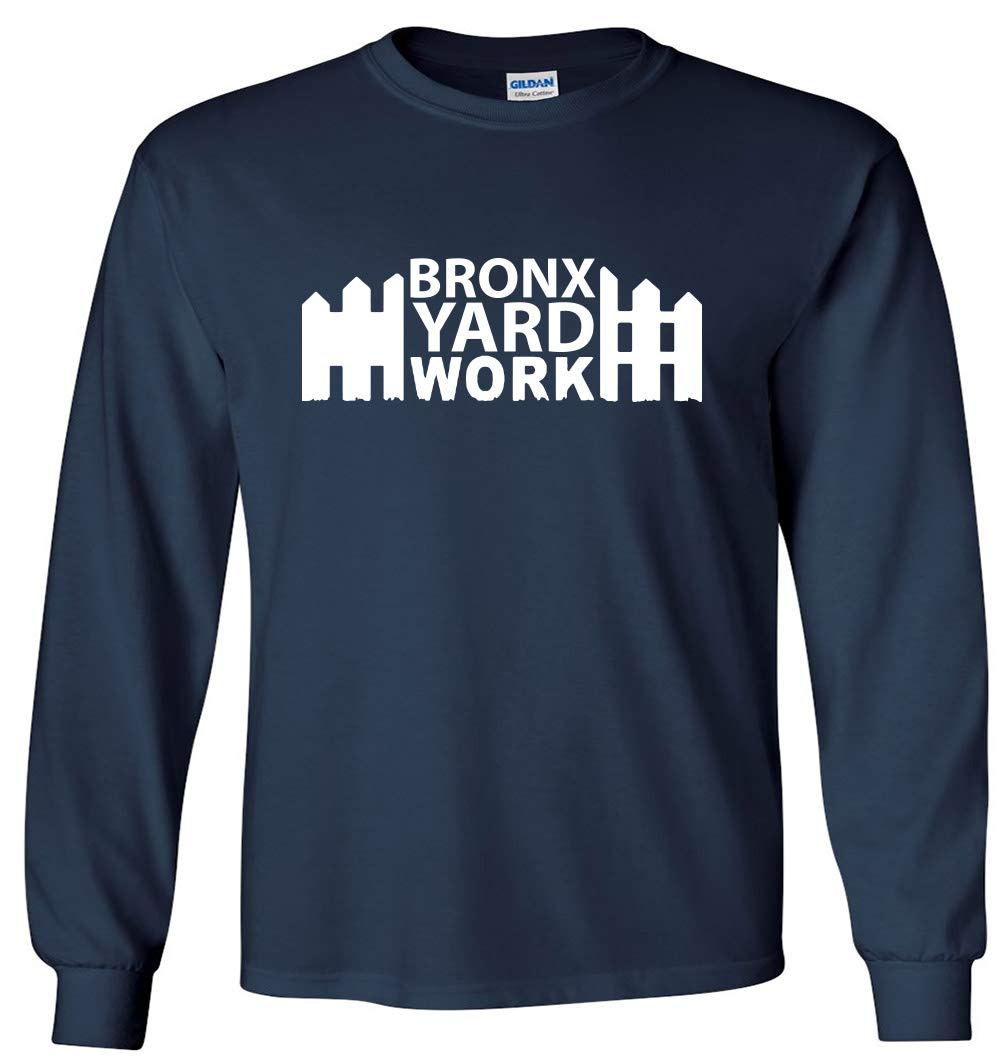  Navy New York Judge Stanton Bronx Yard Work T Shirt