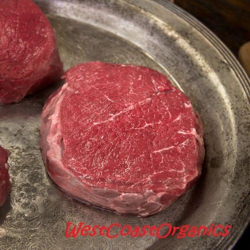 Steaks 8 oz. - Market Fresh USDA Organic Grass-Fed - 20-pack