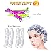 42 Roots Twist-flex Foam Hair Roller Curling Rods for Short， Medium and Long Hair No Damage Hair Soft Flexible Hair Curlers Rollers 7 Sizes