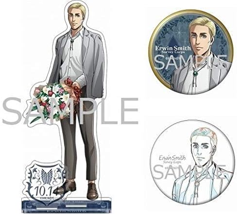 人気第1位 進撃の巨人 エルヴィン バースデー ティーカップ コースター 缶バッジ アクスタ 最安値に挑戦 Www Ijqr Net