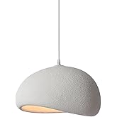 JAYMP 30cm Mini Size Wabi Sabi Pendant Light for Dining Room Kitchen Entryway Modern Hanging Lamp E26 Base Japanese Style Bir