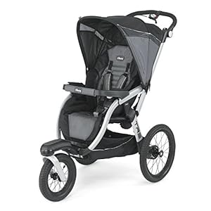 Chicco TRE Jogging Stroller – Titan | Black/Grey