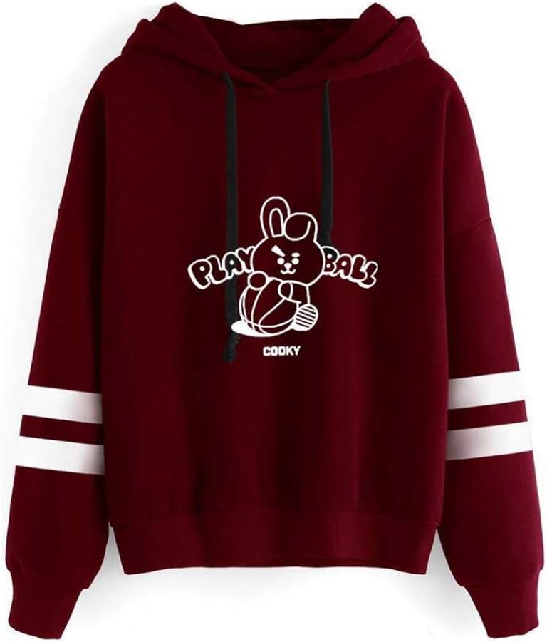 TQ Kpop BTS Hoodie Suga V Jimin Jung Kook CHIMMY Cooky TATA Sweatshirts